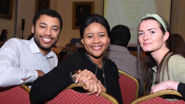 RCPI Trainees at an event in No 6 KIldare Street